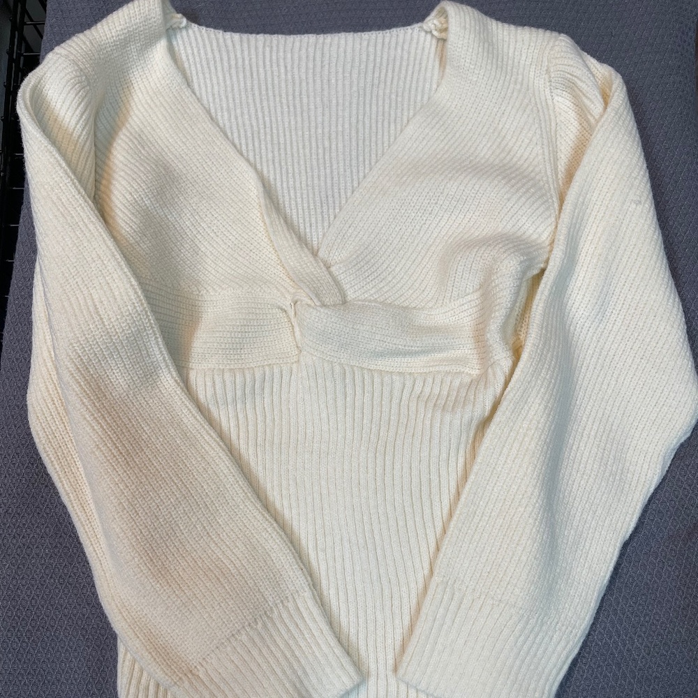 Cream Sweater